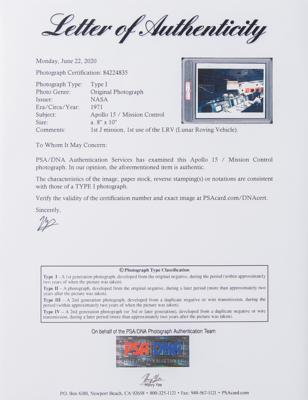 Lot #6387 Apollo 15 Original 'Type 1' Photograph - Image 2