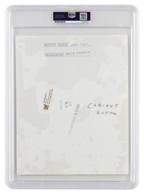 Lot #6082 John F. Kennedy, Jr. Original 'Type I' Photograph by Cecil Stoughton - Image 2