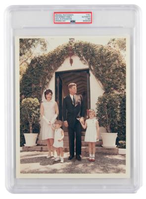 Lot #6048 Kennedy Family Original 'Type I' Photograph by Cecil Stoughton - Image 1