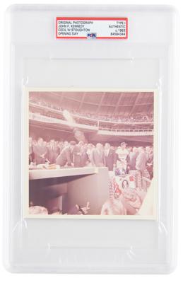 Lot #6075 John F. Kennedy Original 'Type I' Photograph by Cecil Stoughton - Image 1
