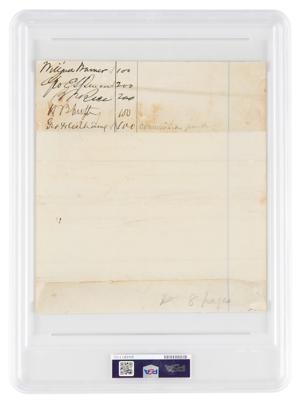 Lot #6274 Charles Sumner and Senators Document Signed - Image 2