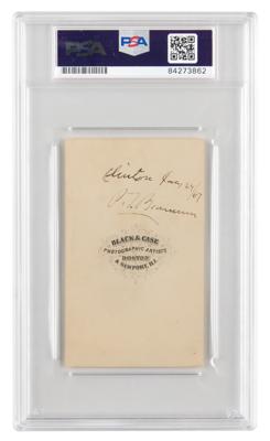 Lot #6103 P. T. Barnum Signed Photograph - Image 2