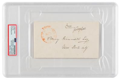 Lot #6021 Zachary Taylor Signed Free Frank as President - Image 1