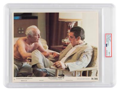 Lot #6600 Al Pacino Signed Photograph - PSA MINT 9