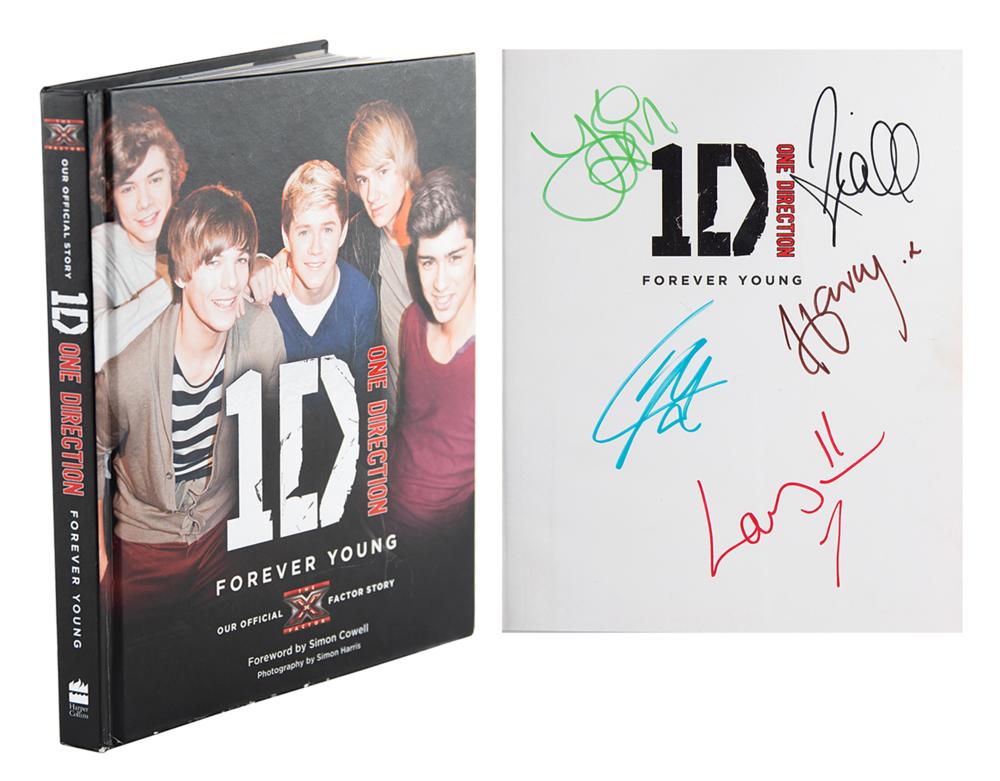 One Direction Signed Book | RR Auction