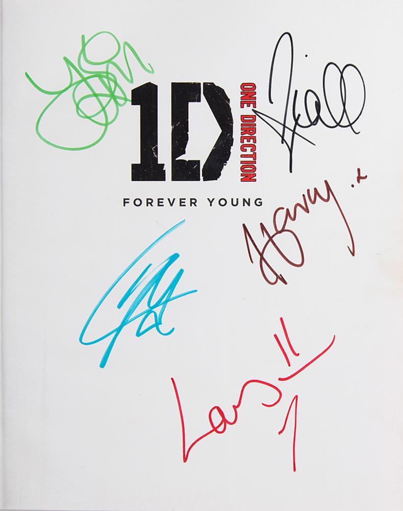 One Direction Signed Book | RR Auction