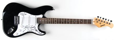 Lot #727 The Monkees Signed Guitar - Image 1