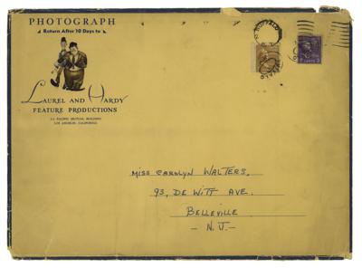 Lot #782 Laurel and Hardy Signed Photograph - Image 2