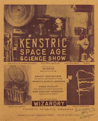 Lot #895 Kenneth Strickfaden Signed Advertisement