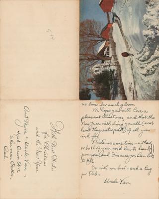 Lot #788 Edward Van Sloan Autograph Letter Signed - Image 2