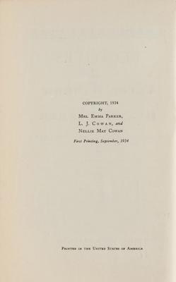 Lot #292 The Story of Clyde Barrow and Bonnie Parker Book - Image 3