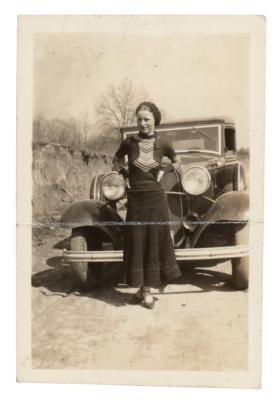 Lot #201 Bonnie Parker Original Candid Photograph