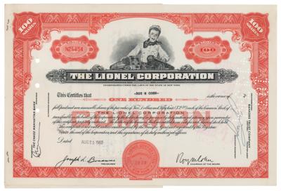 Lot #225 Roy Cohn Document Signed - Image 2