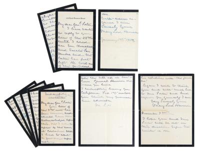 Lot #64 Mary Lord Harrison: Lengthy letters by