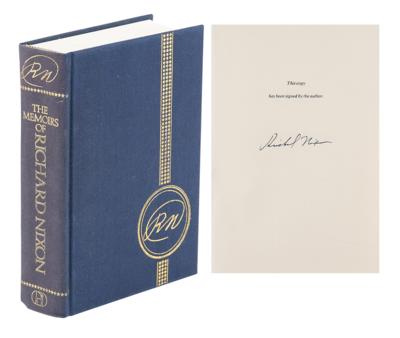 Lot #72 Richard Nixon Signed Book - Image 1