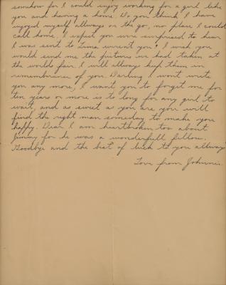 Lot #195 John Dillinger Autograph Letter Signed - Image 4