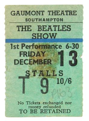 Lot #561 Beatles Signatures (1963) - Image 2