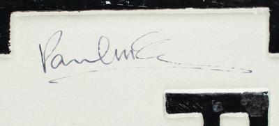 Lot #564 Beatles: Paul McCartney Signed Street Sign - Image 2