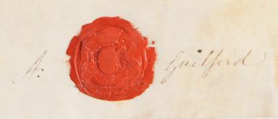 Lot #263 Frederick North, Lord North Document Signed - Image 2