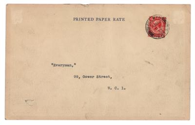 Lot #513 George Bernard Shaw: 