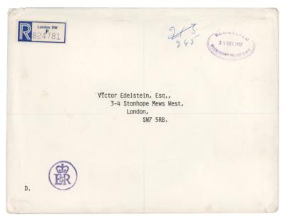 Lot #137 Princess Diana and King Charles III Signed Christmas Card - Image 3