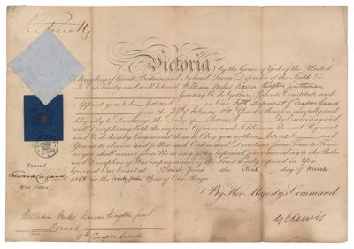 Lot #273 Queen Victoria Document Signed