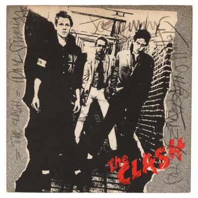 Lot #584 The Clash Signed 45 RPM Record