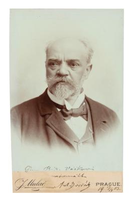 Lot #546 Antonín Dvorak Signed Photograph - Image 1