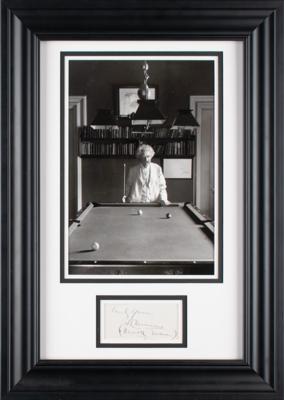 Lot #503 Samuel L. Clemens Signature