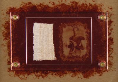 Lot #835 Charlton Heston Screen-Worn Ben-Hur Robe Swatch - Image 2