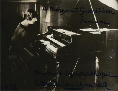 Lot #605 Wanda Landowska Signed Photograph