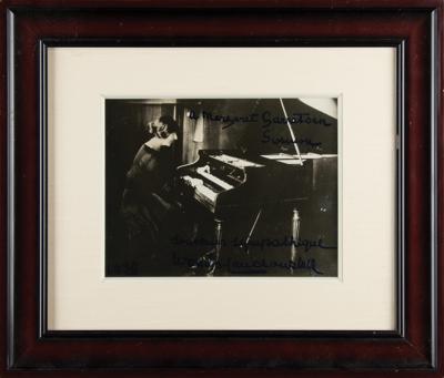 Lot #605 Wanda Landowska Signed Photograph - Image 2