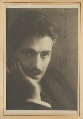 Lot #604 Fritz Kreisler Signed Photograph
