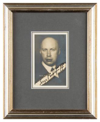 Lot #553 Sergei Prokofiev Signed Photograph - Image 2