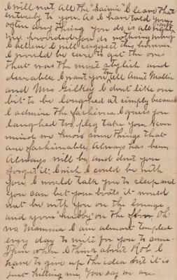 Lot #151 Frank James Autograph Letter Signed - Image 5