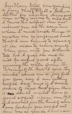 Lot #151 Frank James Autograph Letter Signed - Image 8