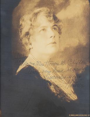 Lot #602 Louise Homer Signed Photograph - Image 2