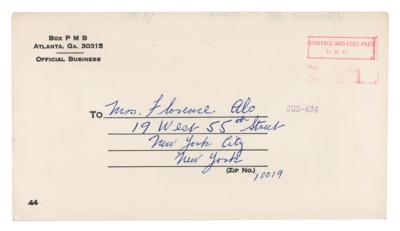 Lot #293 Vincent 'Jimmy Blue Eyes' Alo Autograph Letter Signed - Image 2