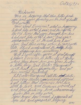 Lot #294 Felix Alderisio Autograph Letter Signed - Image 1