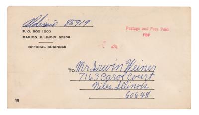 Lot #294 Felix Alderisio Autograph Letter Signed - Image 3