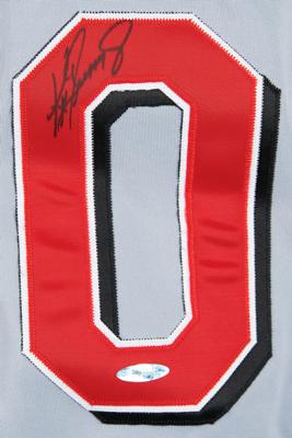 Lot #929 Ken Griffey, Jr. Signed Baseball Jersey - Image 2