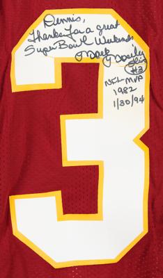 Lot #938 Mark Moseley Signed Football Jersey - Image 2
