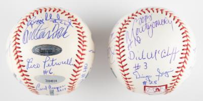 Lot #918 Boston Red Sox: 1975 (2) Signed Baseballs - Image 5