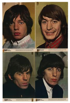 Lot #748 Rolling Stones (4) Signed Posters