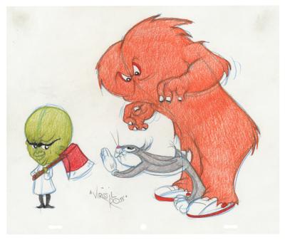 Lot #477 Bugs Bunny, Gossamer, and Mad Scientist