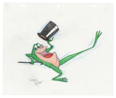 Lot #481 Michigan J. Frog original drawing by