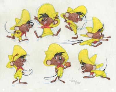 Lot #482 Speedy Gonzales original color model