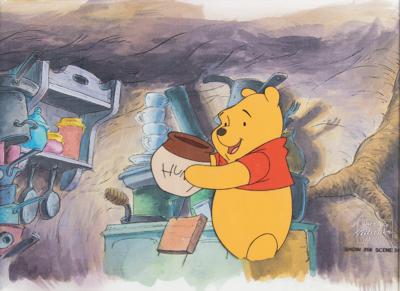 Lot #499 Winnie the Pooh production cel from The New Adventures of Winnie the Pooh Production Cel - Image 1