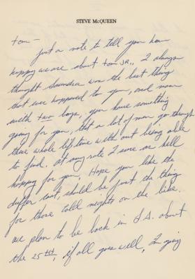 Lot #785 Steve McQueen: Seems like the McQueen