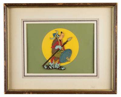 Lot #412 Goofy production cel from How to Be a Sailor Production Cel - Image 2